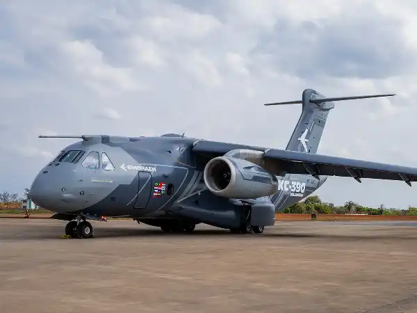 KC-390 demonstrator lead Embraers lineup